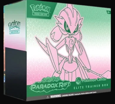Paradox Rift Pokemon Center Elite Trainer Box (Exclusive) [Iron Valiant]