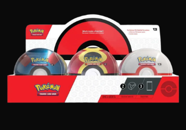 Poke Ball Tin Display (Q4 2025) SEALED