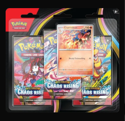 Chaos Rising 3 Pack Blister [Charmeleon]